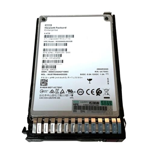 MO006400JWTCD HPE Hot Pluggable Solid State Drive