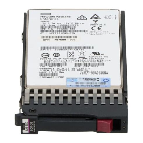 VK0800JEABE HPE SAS 12GBPS Hot Swap SSD