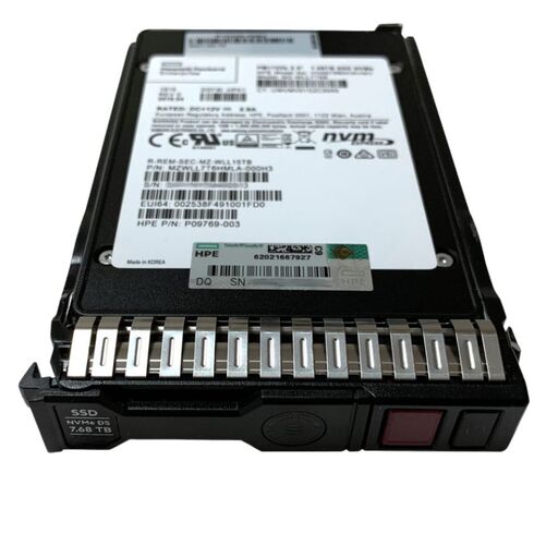 VO007680KXUJR HPE 7.68TB NVMe Read Intensive SSD