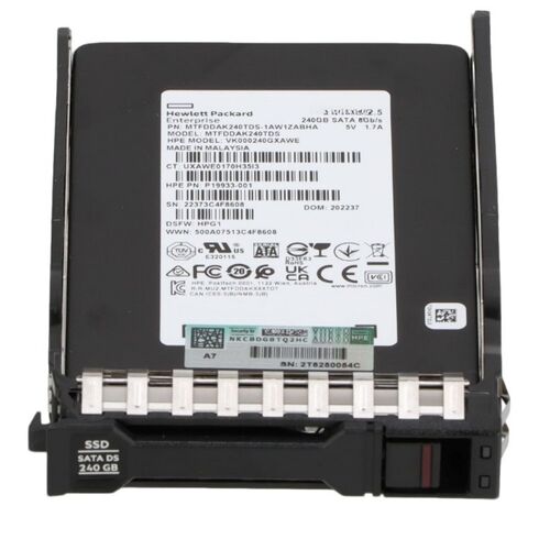 875503-K21 HPE 240GB 6GBPS 2.5Inch SSD