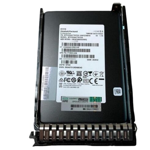 HPE 875513-X21 1.92TB SATA 6GBPS 2.5Inch SSD