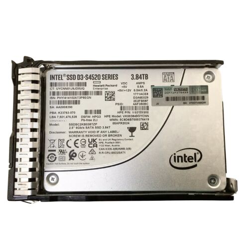 HPE 868830-X21 Hot Plug SATA 6GBPS Solid State Drive