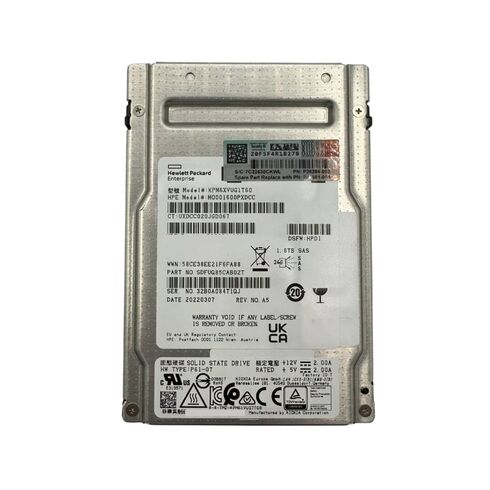 HPE EO001600PXDCH 24GBPS SAS SSD