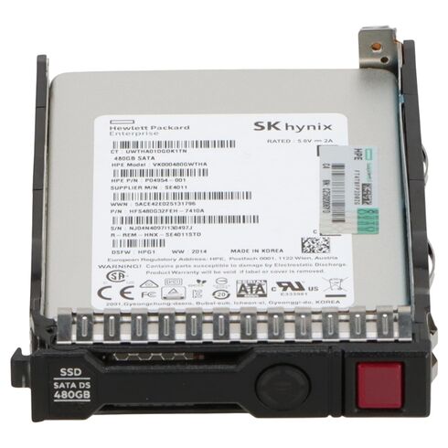 HPE 872344-H21 6GBPS 480GB SATA Hot Plug SSD