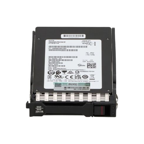 875313-H21 HPE 960GB SAS 12GBPS SFF MLC SC Hot Swap SSD