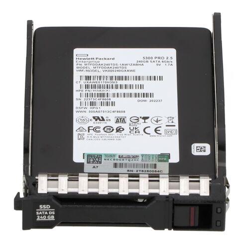 HPE 870668-001 6GBPS 240GB SATA Hot Plug SSD