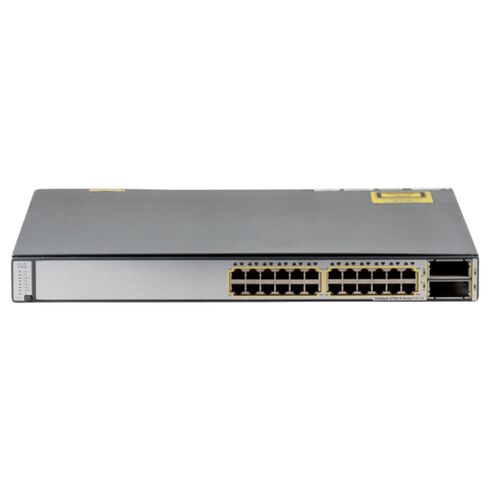 WS-C3750E-24TD-S Cisco 24 Ports Layer 3 Switch