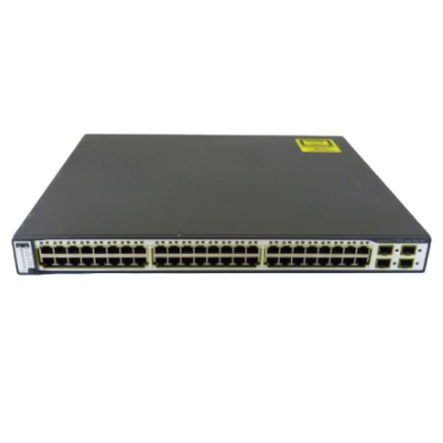 Cisco WS-C3750G-48TS-S 48 Port SFP Ethernet Switch