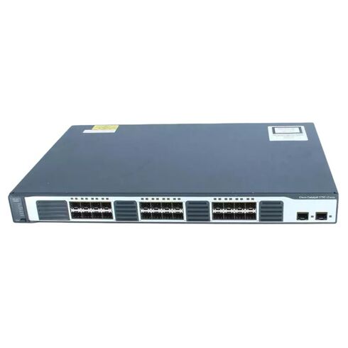 Cisco WS-C3750V2-24FS-S 24 Port SFP Ethernet Switch