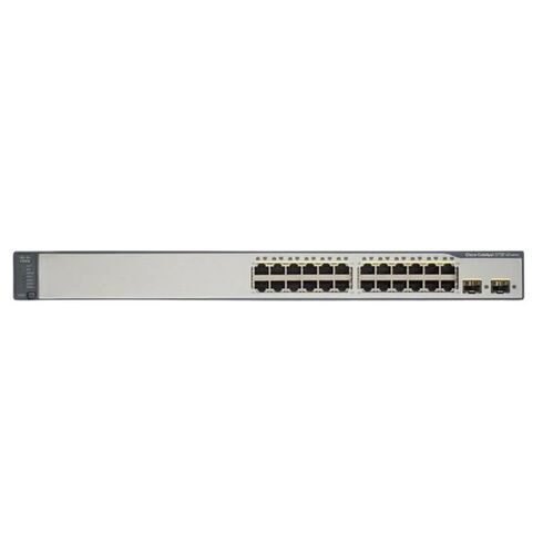 Cisco WS-C3750V2-24TS-E 24 Port SFP Ethernet Switch
