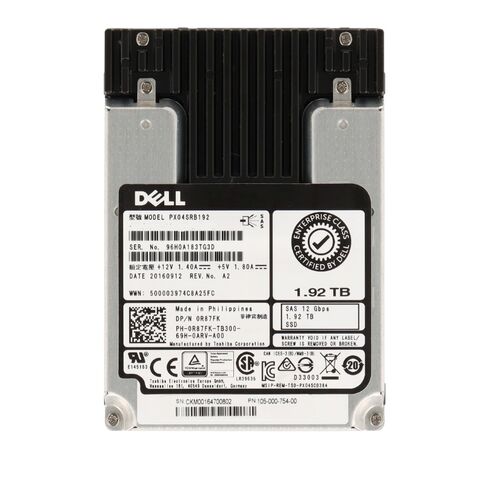 Dell 2T2VG SAS 12GBPS Read Intensive TLC Certified With Hot Plug Hybrid Carrier SSD