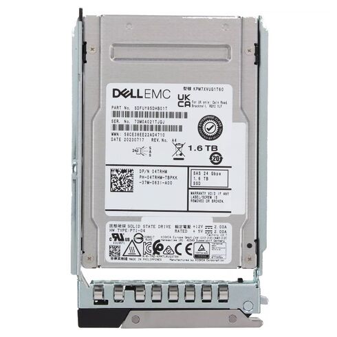 Dell 345-BFVM 1.6TB 2.5Inch 24GBPS SAS SSD