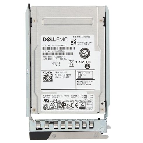 Dell 345-BFWQ 1.92TB 2.5Inch SAS SSD