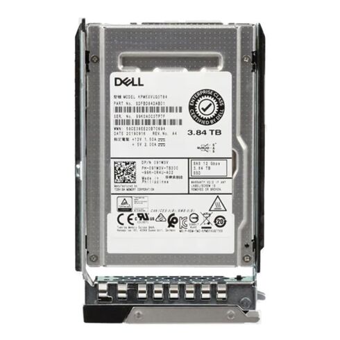 Dell 3V9JK 3.84TB SAS Hot-Plug With Tray SSD