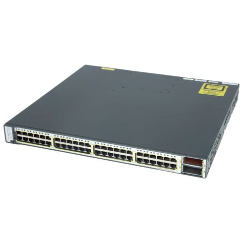 WS-C3750E-48PD-S Cisco Managed Network Switch