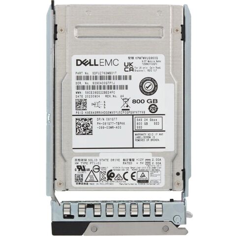 DELL 345-BHZQ 800GB 2.5Inch 24GBPS SSD