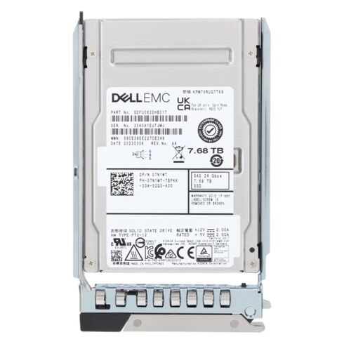 Dell 345-BEMP 7.68TB Read Intensive Solid State Drive