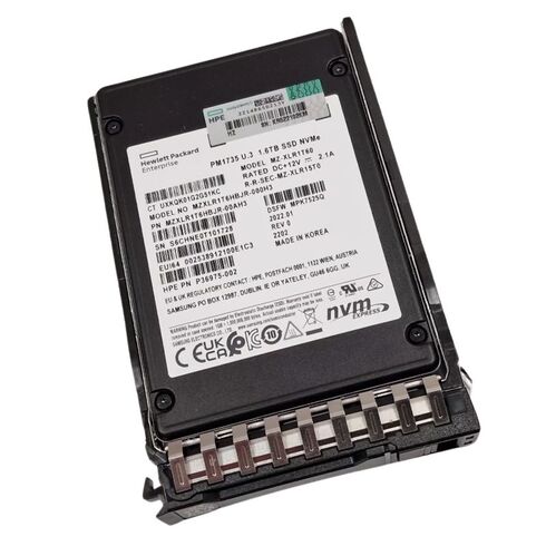 P50963-001 HPE 1.6TB NVMe Solid State Drive