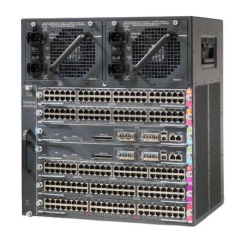 WS-C4507R-E Cisco 7 Slots Managed Layer 2 Switch Chassis