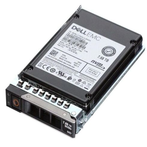 Dell 84D2J 7.68TB NVME PCIE 2.5inch RI SSD