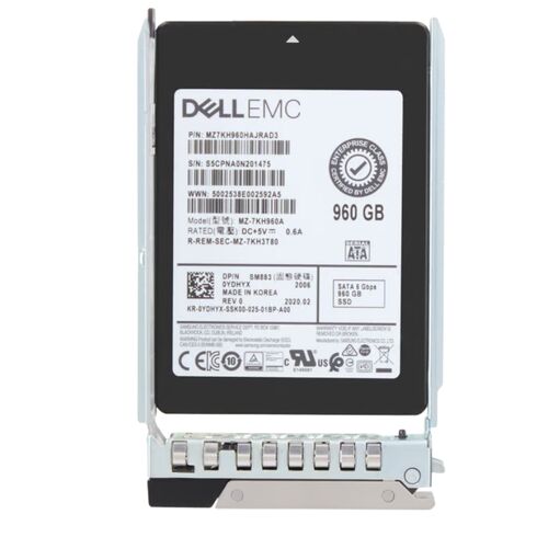 CJYDW Dell 960GB 6GBPS 512E Mixed Use Form Factor SSD
