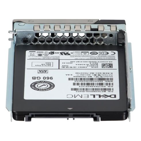 CJYDW Dell 960GB 6GBPS 512E Mixed Use SSD