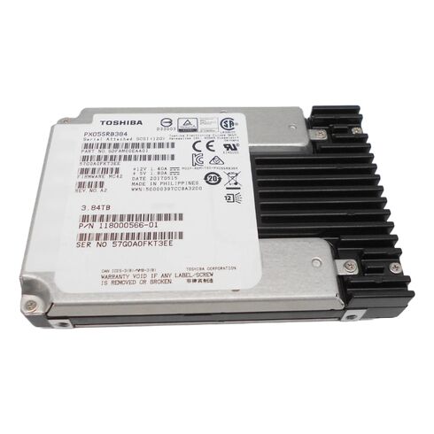 KPM6XRUG3T84 Toshiba 3.84TB SAS 12GBPS SSD
