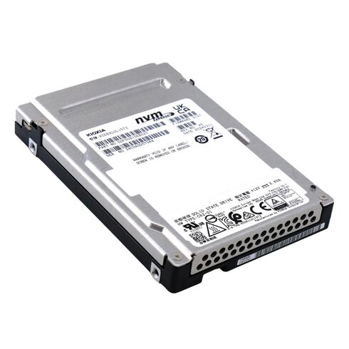 Kioxia KCD51LUG7T68 7.68TB NVMe 2.5 Inch SSD