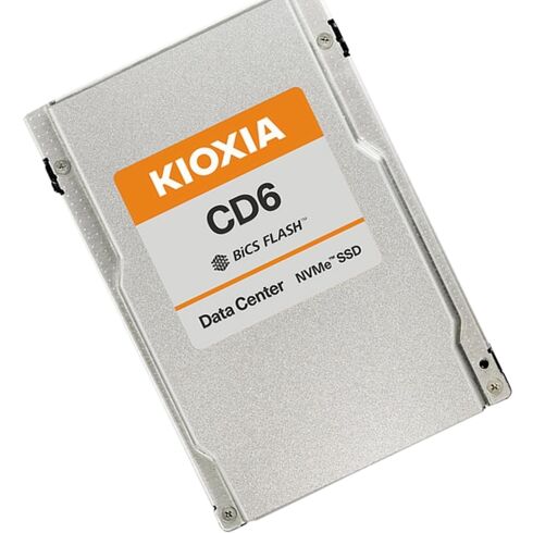 Kioxia KCD6XVUL1T60 1.6TB NVMe 2.5 Inch SSD