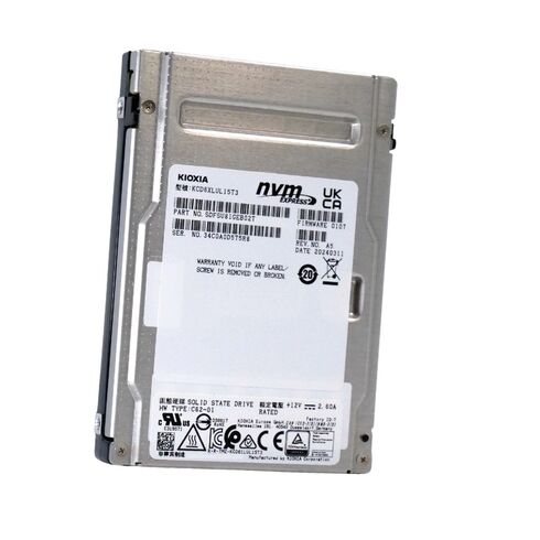 Kioxia KCD71RUG7T68 7.68TB NVMe Solid State Drive