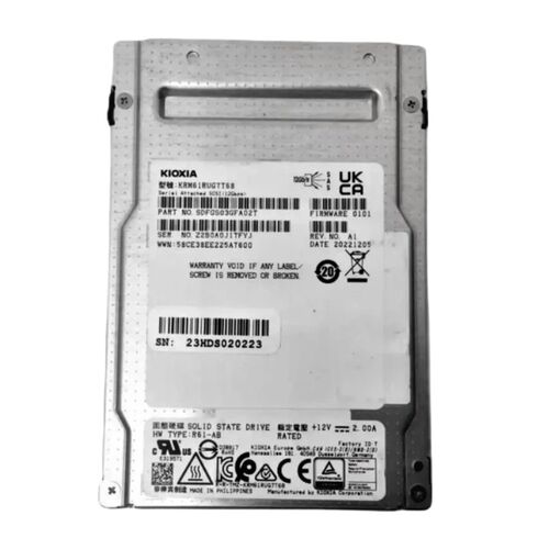 Kioxia KRM61RUG7T68 7.68TB TLC SSD