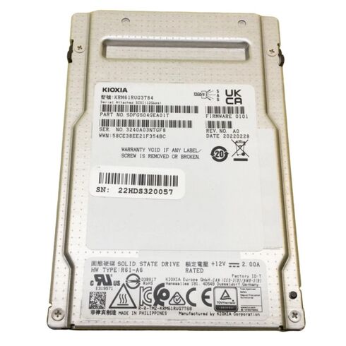 KIOXIA KPM51VUG3T20 3.2TB 12GBPS SAS 2.5Inch MU SSD