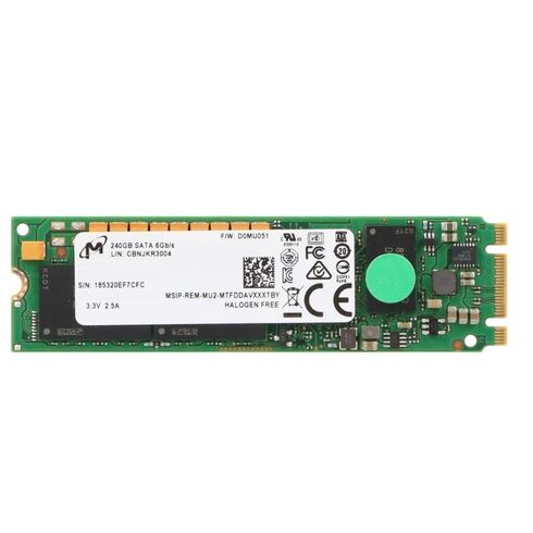 MTFDDAV240TGA-1BC1ZABYY Micron 240GB SATA 6GBPS SSD