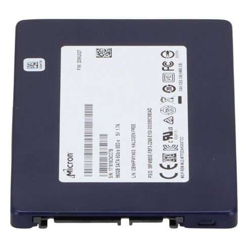 Micron MTFDDAK960TDS-1AW1ZA 960GB SATA 6GBPS 2.5Inch SSD