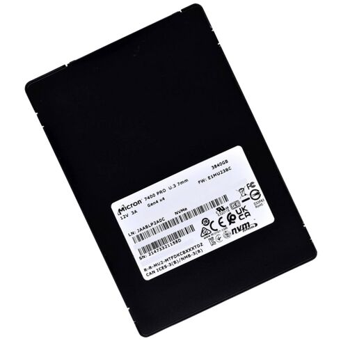 Micron MTFDKCB3T8TDZ-1AZ1ZABYY 3.84TB NVMe SSD
