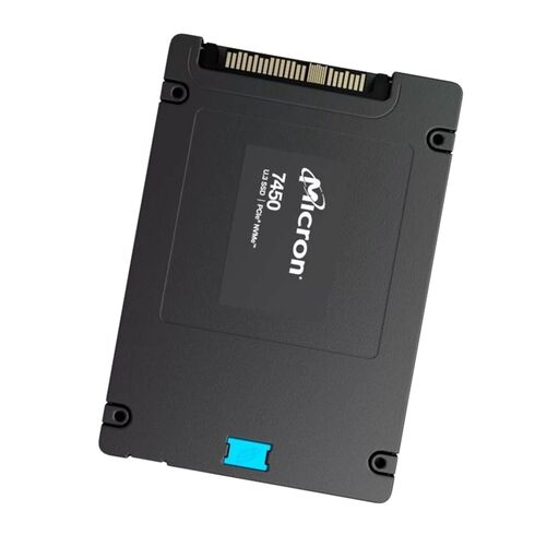 Micron MTFDKCB7T6TFR-1BC1ZABYY 7.68TB NVMe MTTF SSD