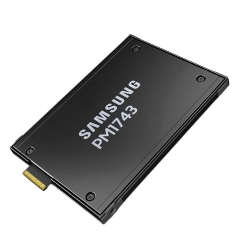 Samsung PM1743 7.68TB PCI-E NVMe E3.S storage capacity TCG Solid State Drive