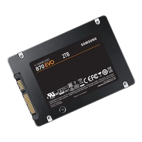 MZ-77E2T0BW Samsung 870 EVO 6GBPS 2.5 inches Solid State Drive
