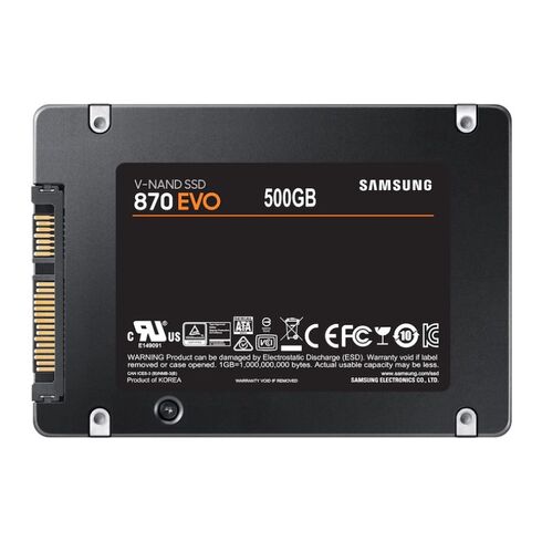 MZ-77E500BW Samsung 500GB 6GBPS V-Nand 2.5-inch Internal TLC SSD