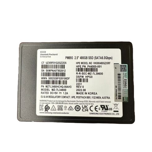 Samsung MZ7L3480HCHQ-00AH3 480GB SATA 6GBPS SSD