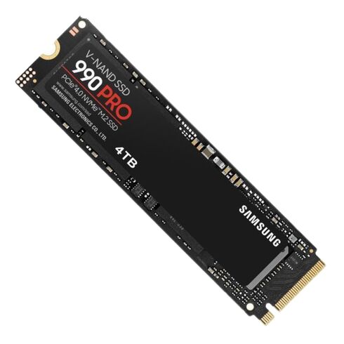 MZ-V9P4T0 Samsung 990 Pro 4TB NVMe M.2 with PCI-E 4.0 x4 SSD
