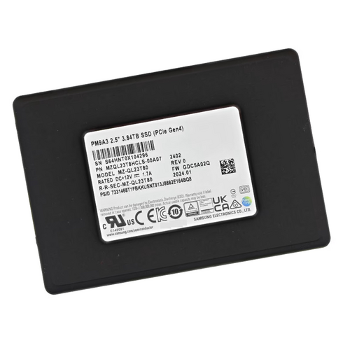 MZWLR3T8HBLS-00AU3 Samsung 3.84TB Solid State Drive