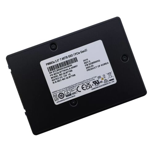 Samsung MZQLB7T6HMLA PM983 7.68TB NVMe SSD