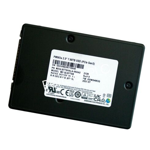 Samsung MZQLB7T6HMLA PM983 7.68TB PCIe SSD