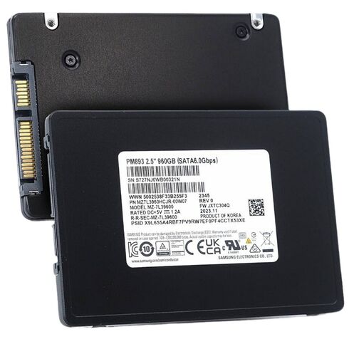 SAMSUNG MZ7LM960HMJP 960GB MLC 2.5Inch SATA SSD