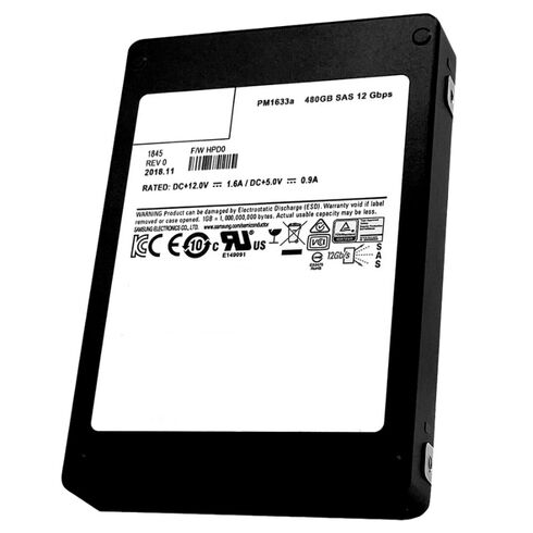 Samsung MZILS480HEGR0D3 SAS 12GBPS SSD
