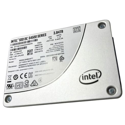 SSDSC2KB038T701 Intel 3.84TB TLC SATA 6GBPS SSD