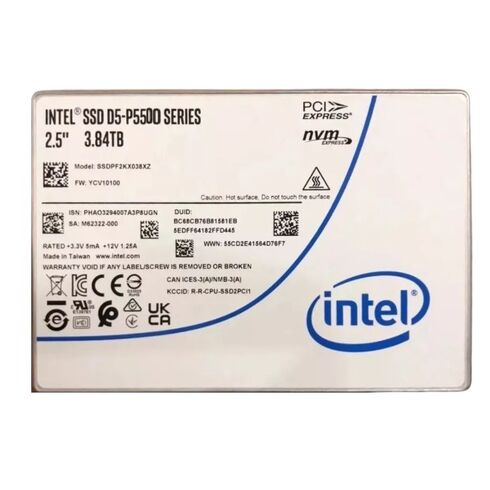 INTEL SSDPF2KX038T9T PCIe4X4 Solid State Drive