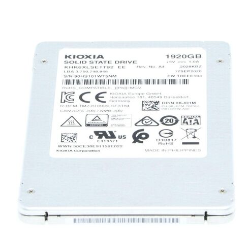 KIOXIA SDFGE85DAB01 1.92TB 12GBPS SSD