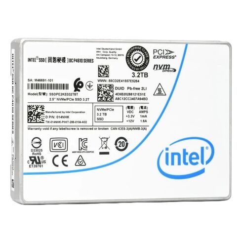SSDPE2KE032T801 Intel 3.2TB Solid State Drive